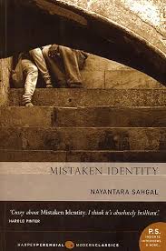 Mistaken Identity by Nayantara Sahgal