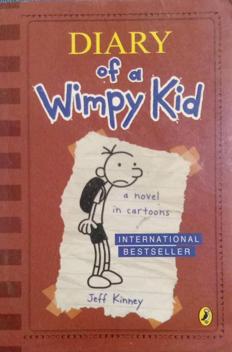 Diary of a wimpy kid: a novel in cartoons by jeff kinney