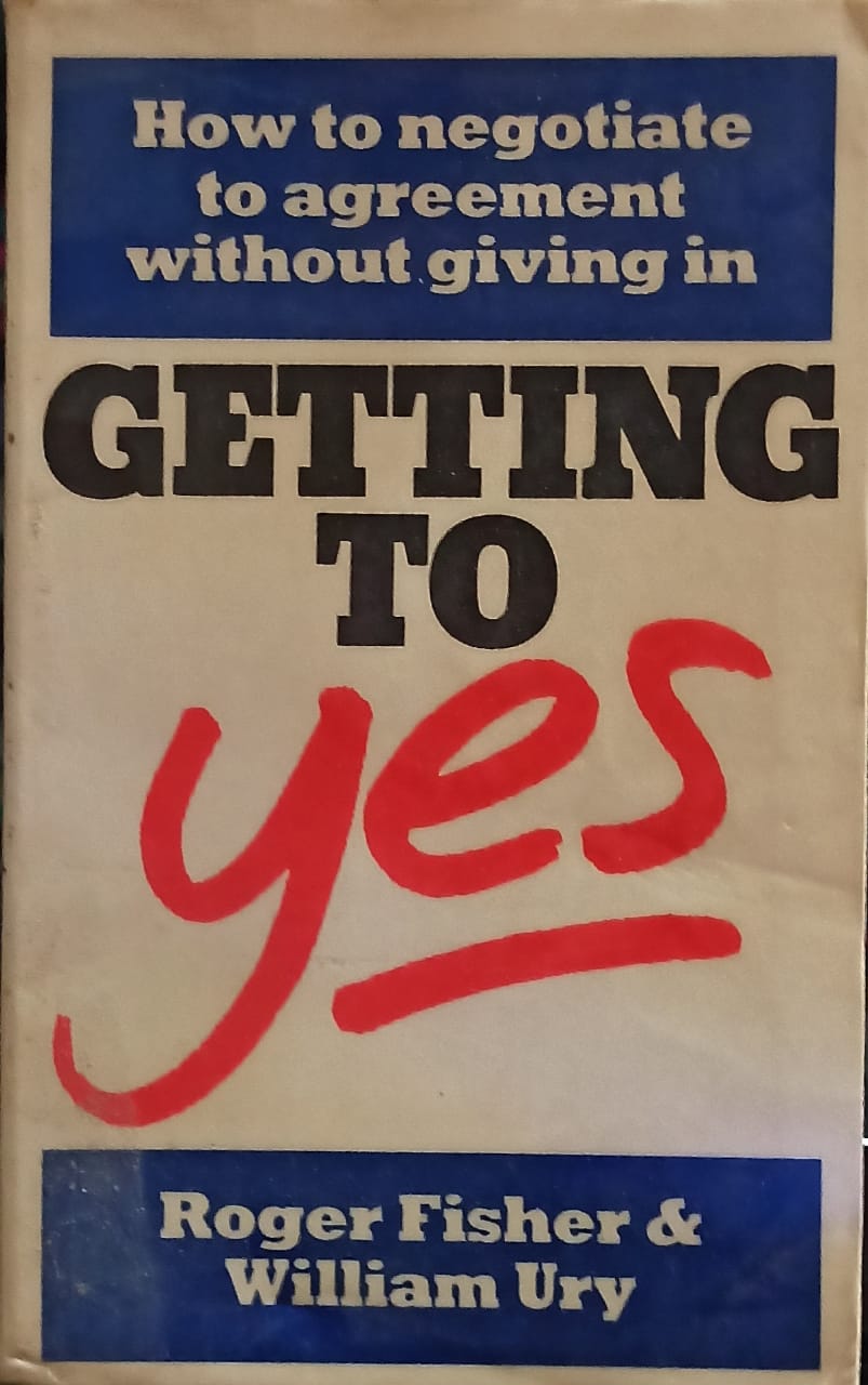 Getting to Yes (RARE BOOKS)