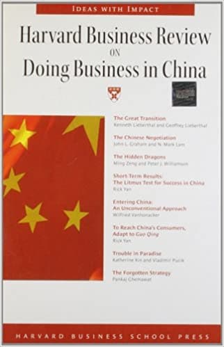 Harvard Business Review on Doing Business in China by Harvard Business Review
