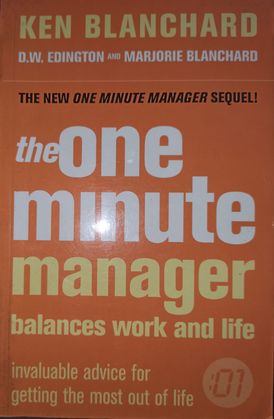 The One Minute Manager Balances Work and Life by Kenneth H. Blanchard Ph.D.