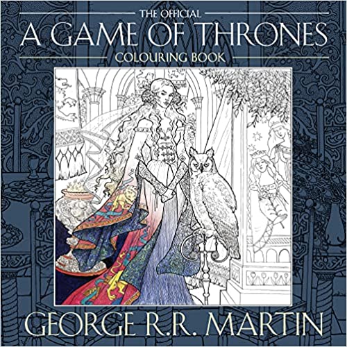 The Official A Game of Thrones - Colouring Book (RARE BOOKS)