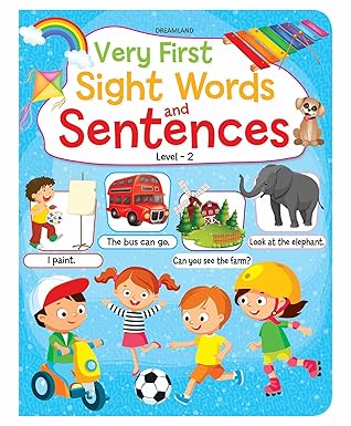 Very First Sight Words Sentences Level - 2 by Dreamland Publications
