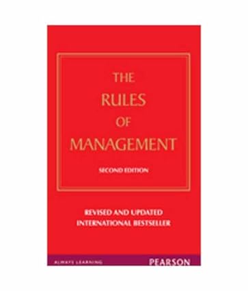 The rules of management by Templar