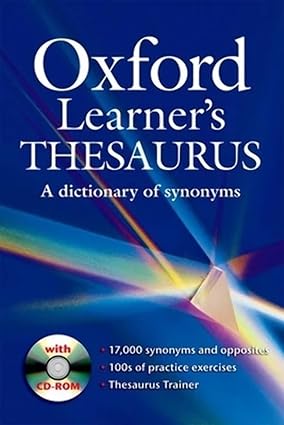 Oxford learner's thesaurus
