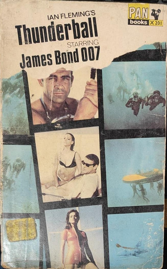 Thunderball-Starring James Bond 007 by Ian Fleming [rare books]