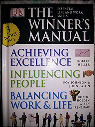 The winner's manual - achieving excellence, influencing people, balancing work and life [hardcover] [bookskilowise] 0.385g x rs 400/-kg
