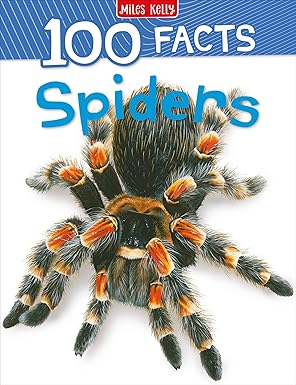 100 Facts Spiders by Camilla de la Bedoyere [Premium Books]