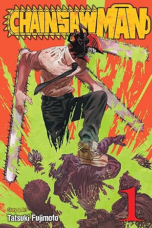 Chainsaw Man, Vol. 1: Dog And Chainsaw by Tatsuki Fujimoto [Manga] [rare books]