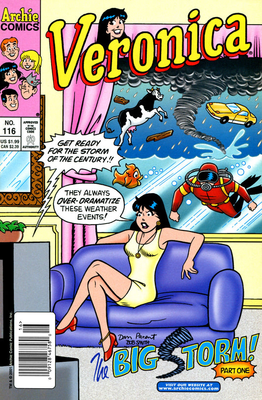Veronica: The Big Storm! No. 116 [rare books]