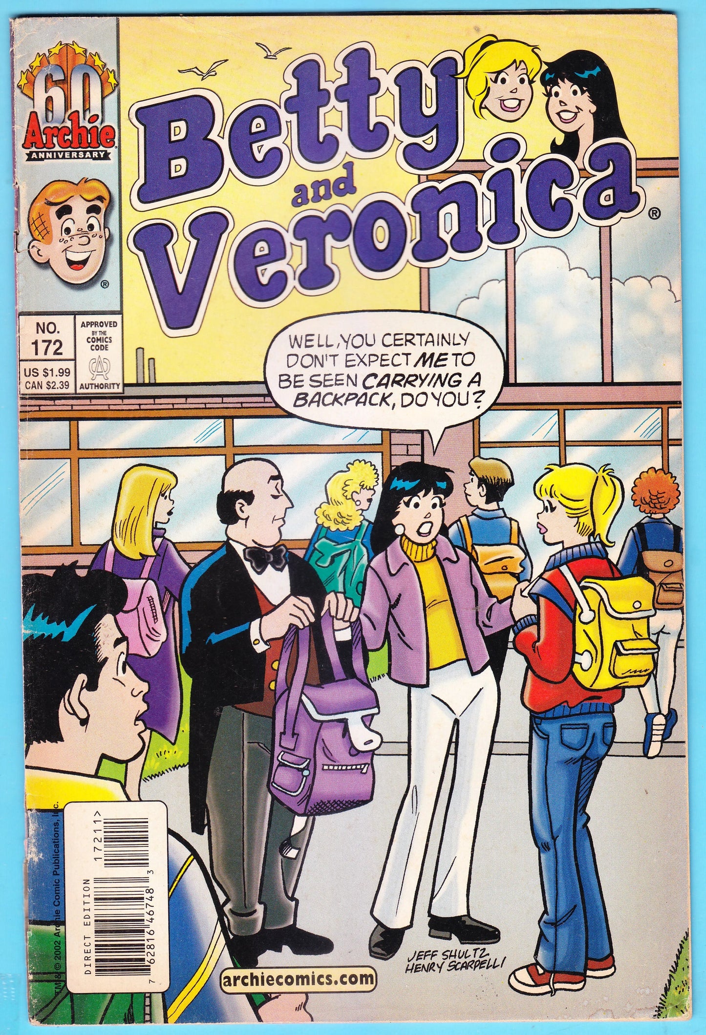 ARCHIE COMIC - # 172 - BETTY AND VERONICA [rare books]