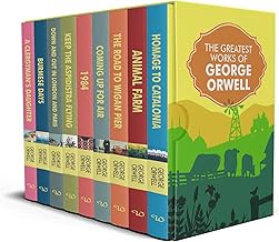 The Complete Novels of George Orwell 9 Book Collection Set :(Burmese Days,A Clergyman's Daughter,Keep the Aspidistra Flying,Coming Up for Air,Animal ... in Paris and London,The Road to Wigan Pier) by George Orwell [Premium Books]