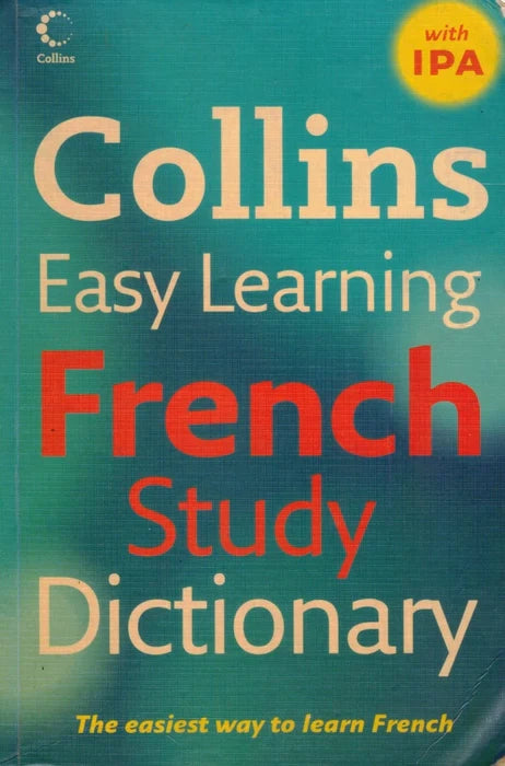 Easy Learning French Study Dictionary with IPA by Collins Dictionary