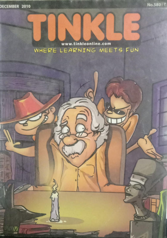 Tinkle where learning meets fun no. 580