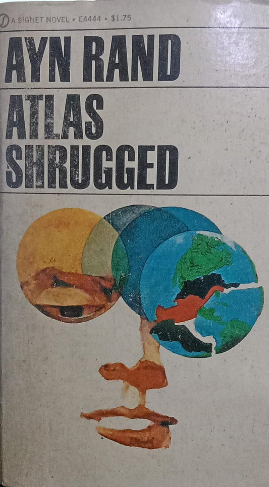 Atlas shrugged by Ayn Rand [Same cover] [Old Edition] [rare boks]