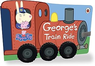Peppa Pig: George's Train Ride [Die-cut] [board book]