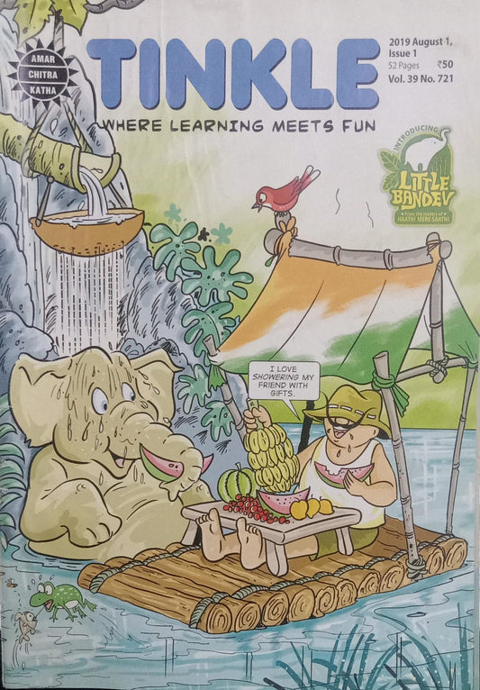 Tinkle where learning meets fun vol. 39 no. 721