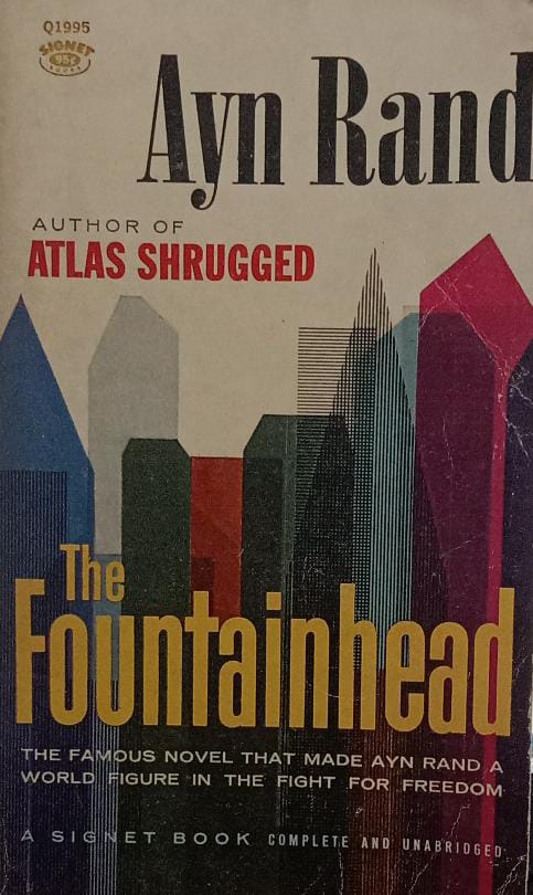 The fountainhead [SAME COVER] [RARE BOOKS]