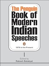The Penguin Book of Modern Indian Speeches