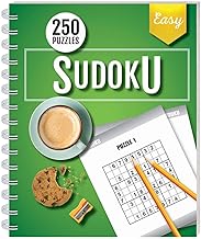 250 Puzzles Sudoku Easy [spiral bound] [rare books]
