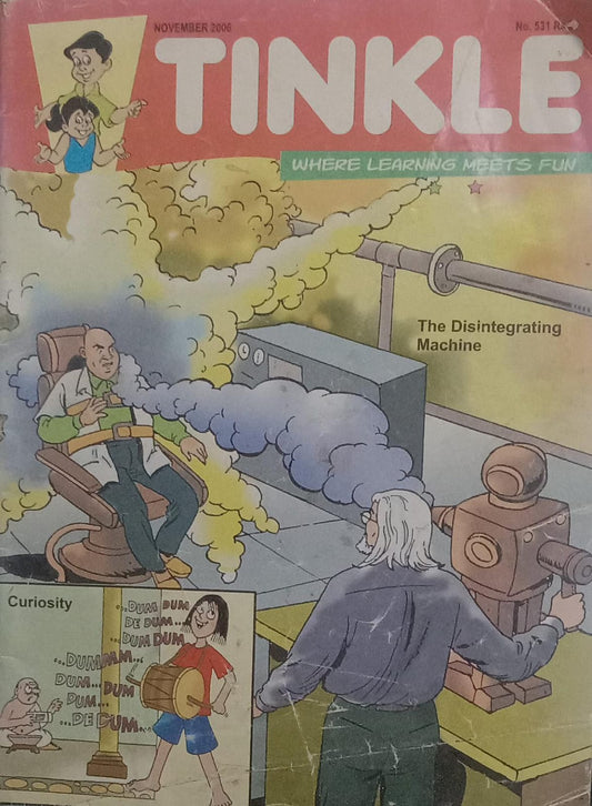Tinkle where learning meets fun no. 531
