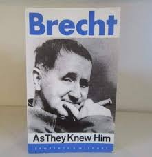 Brecht as They Knew Him [rare books] by Hanns Eisler