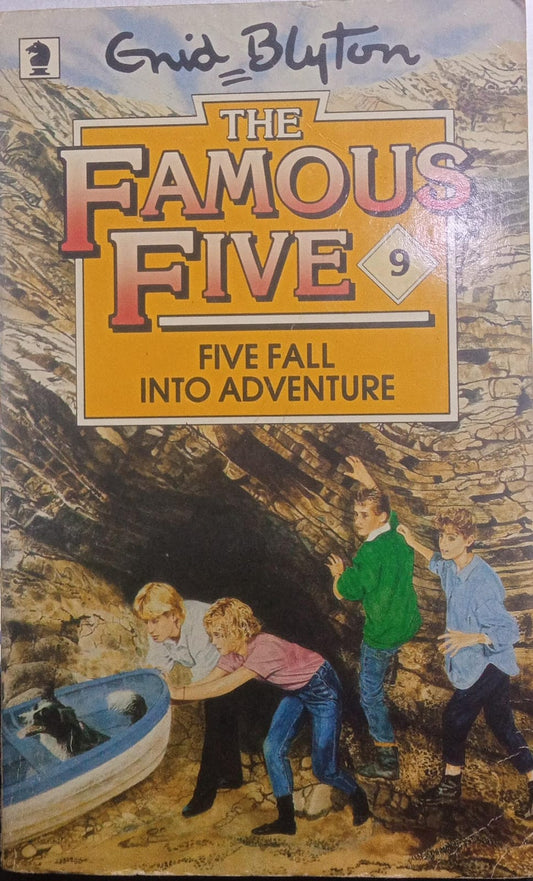 Five Fall into Adventure by Enid Blyton