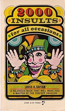 2000 insults for all occasions [Rare books]