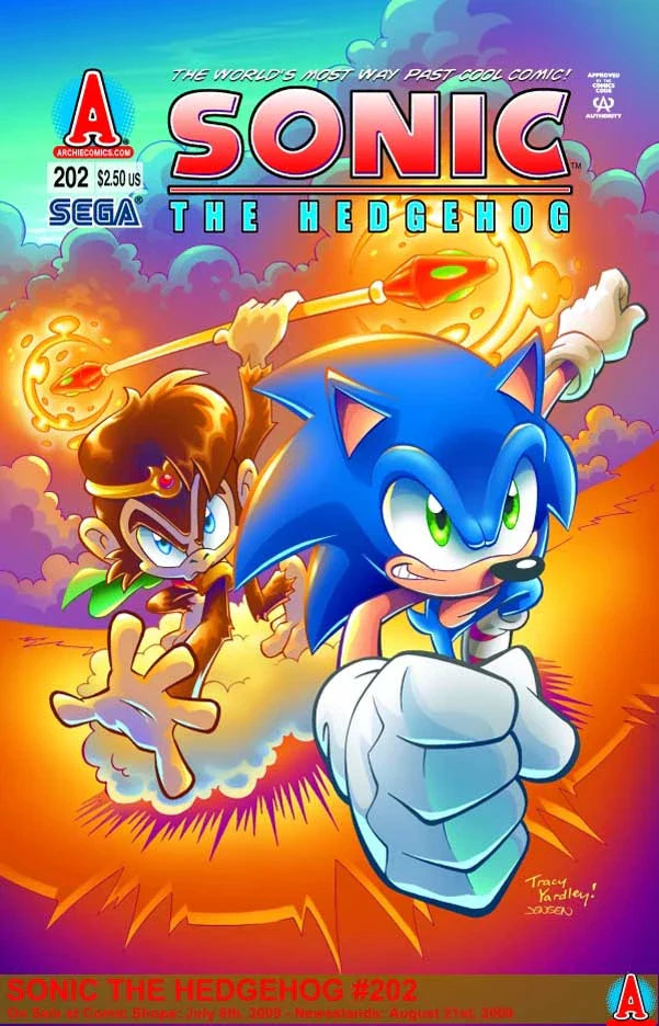 Sonic the Hedgehog #202 [rare books]
