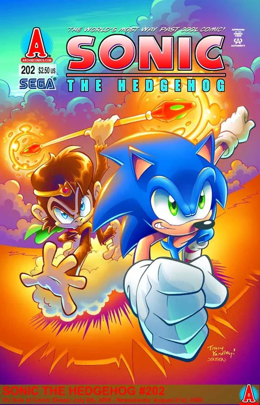 Sonic the Hedgehog #202 [rare books]