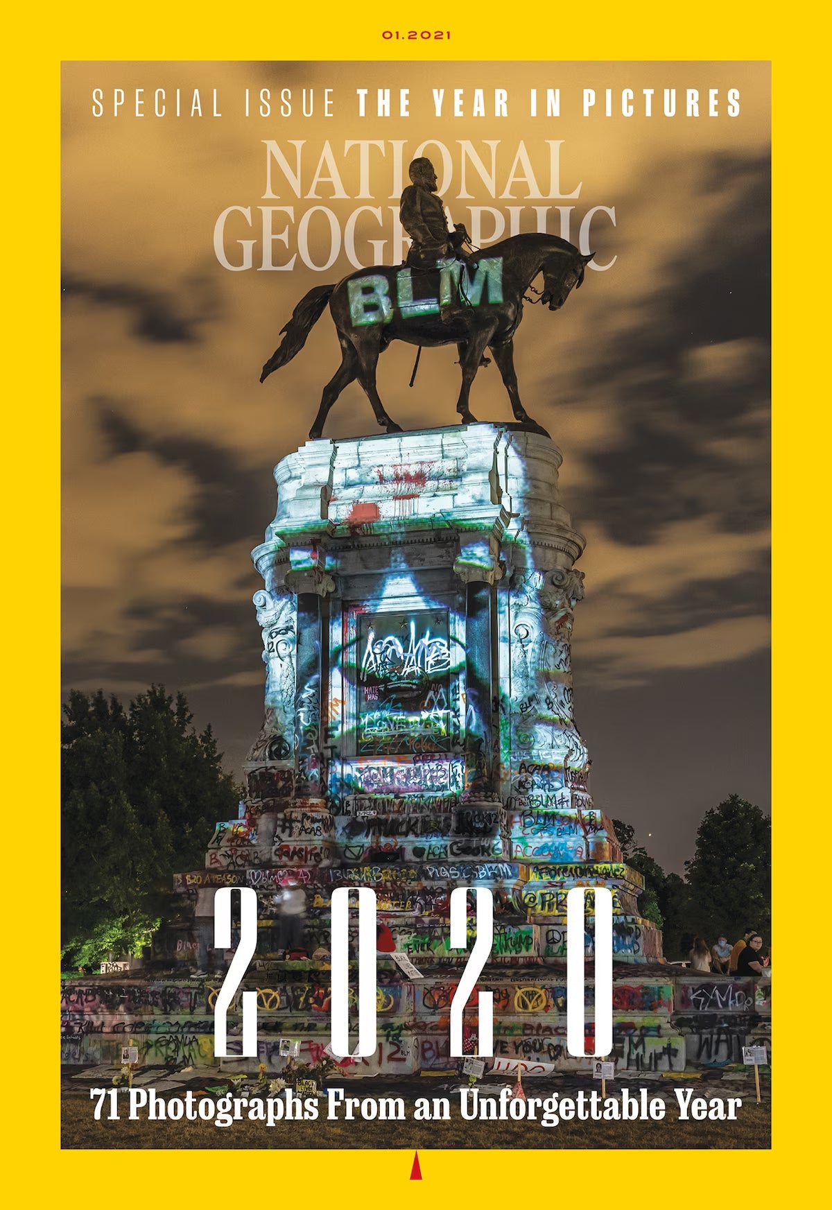 2020 Photographs From an Unforgettable Year [National Geographic] [VOL. 8, Issue. 6] [January 2021] [rare books]