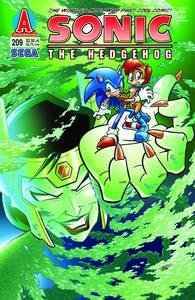 Sonic the Hedgehog #209 [rare books]