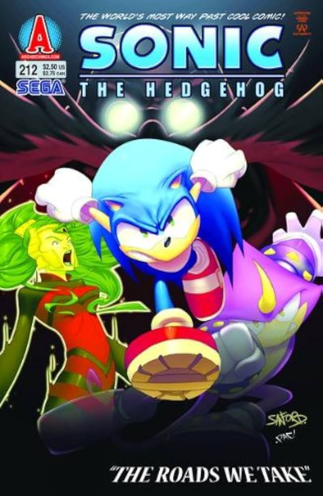 Sonic the Hedgehog #212 [rare books]