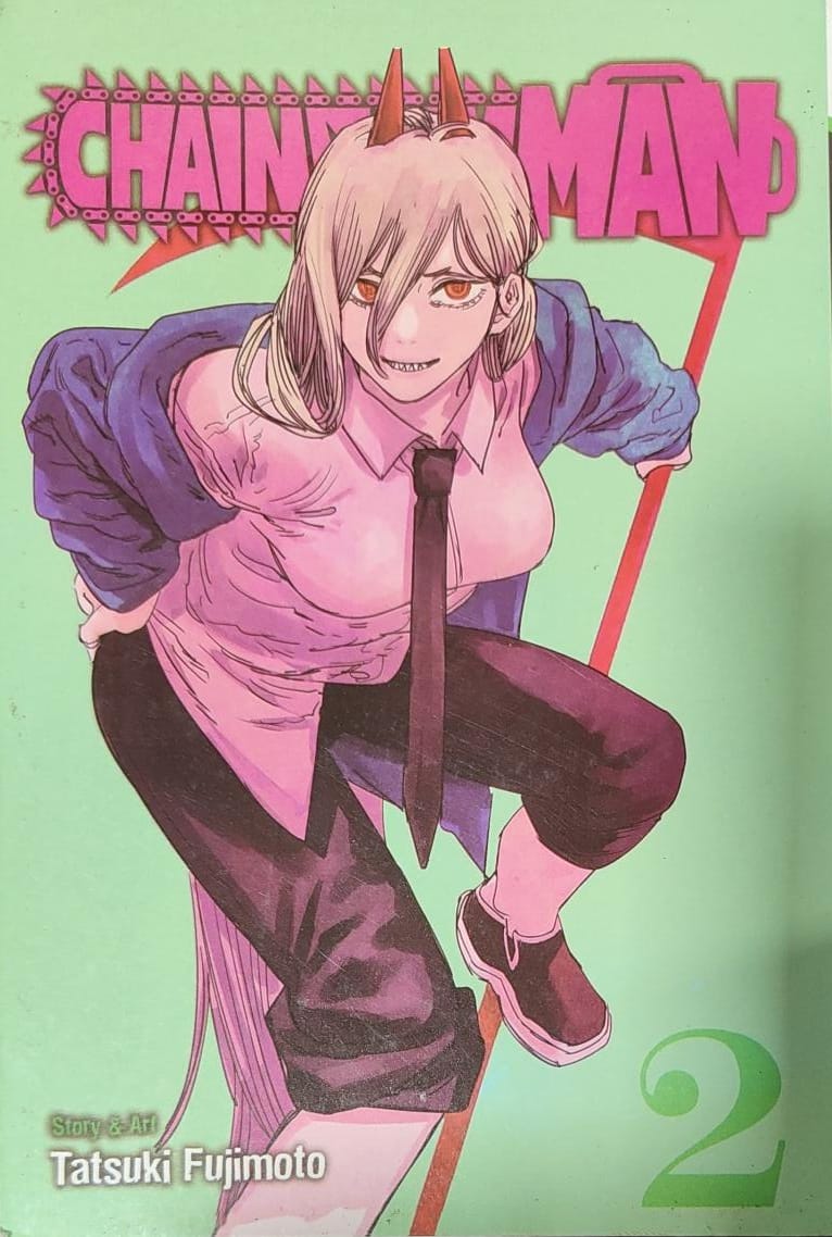 Chainsaw man Vol. 02 by Tatsuki Fujimoto [Manga] [rare books]