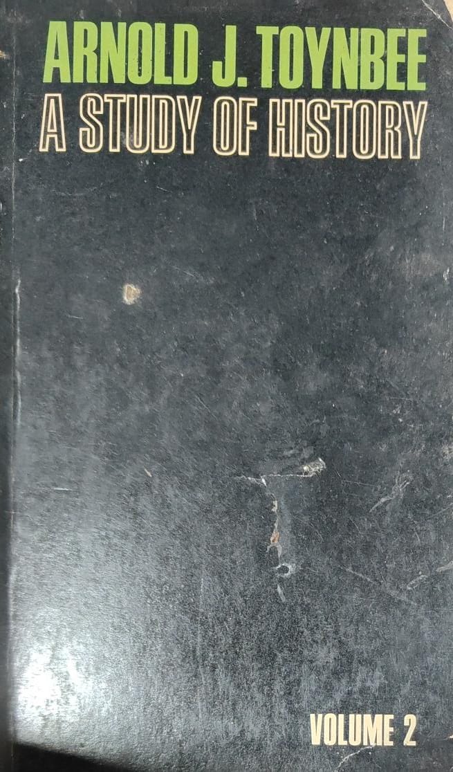 A Study Of History Volume 2 By Arnold J. Toynbee [rare books]