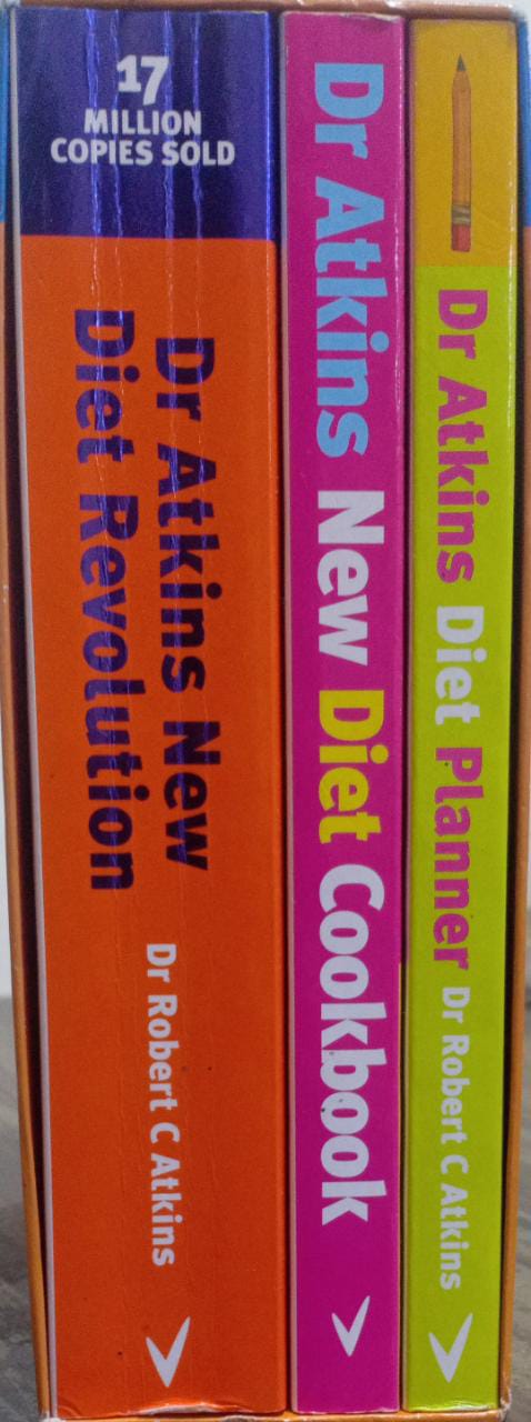 Dr Atkins Complete Diet Collection [BOX SET OF 3 BOOKS] (RARE BOOKS)