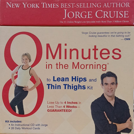 8 Minutes In The Morning To Thinner Thighs Kit [26 Daily Workout Cards with CD] (RARE BOOKS)