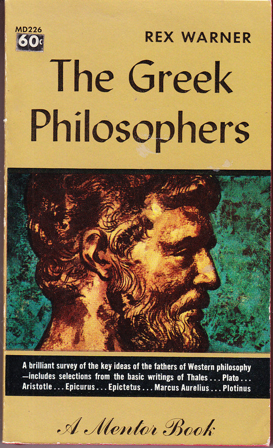 The Greek Philosophers [RARE BOOKS]