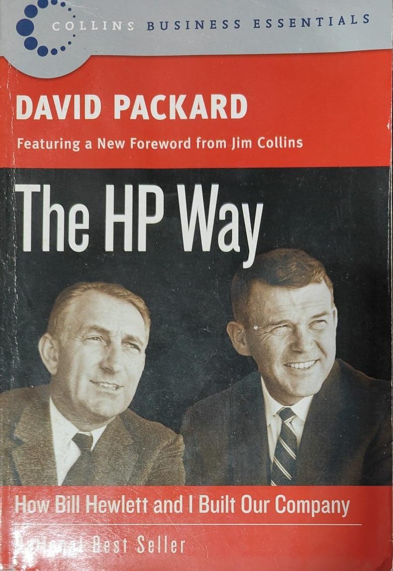 The hp way by David Packard (rare books)