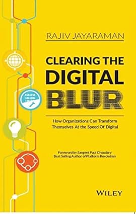Clearing the digital blur [hardcover] [rare books] [with sign copy]