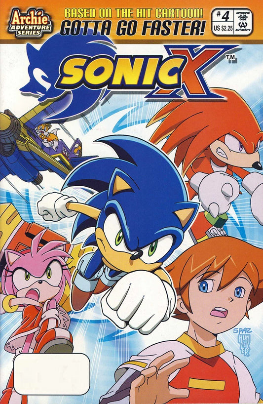 Sonic X #4 [rare books]