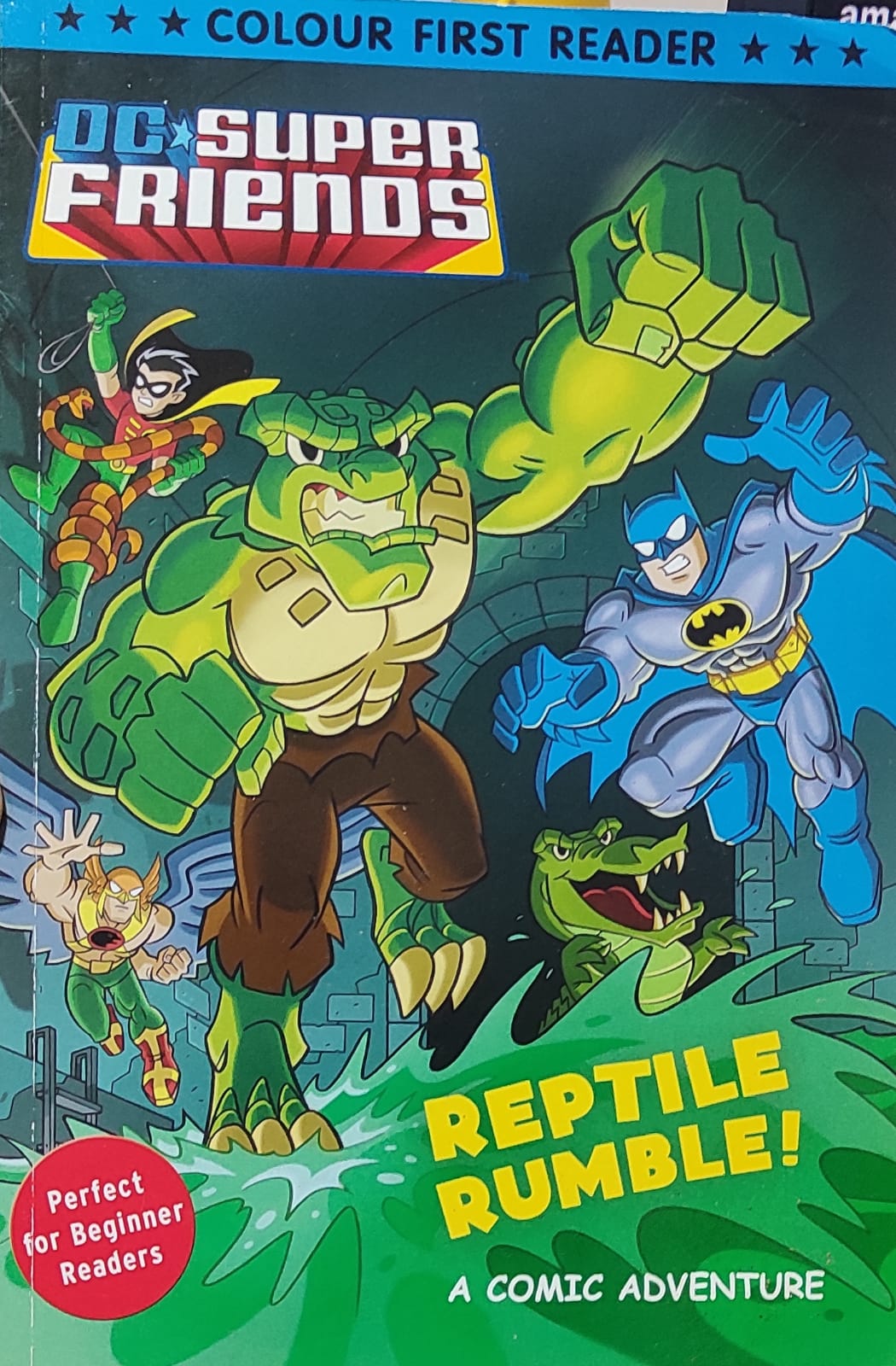 Reptile Rumble! (DC Super Friends) – Clapping Pages