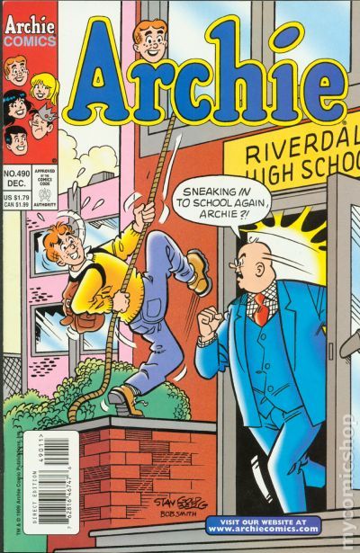 Archie comic books No 490 Dec [rare books]