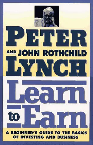 Learn to earn by Peter Lynch [same cover] [Old Edition] [rare books]