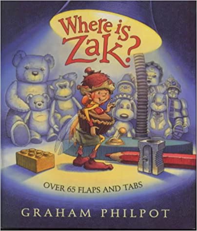 Where Is Zak ? Over 65 Flaps And Tabs  (Lift The Flap) [Hardcover]