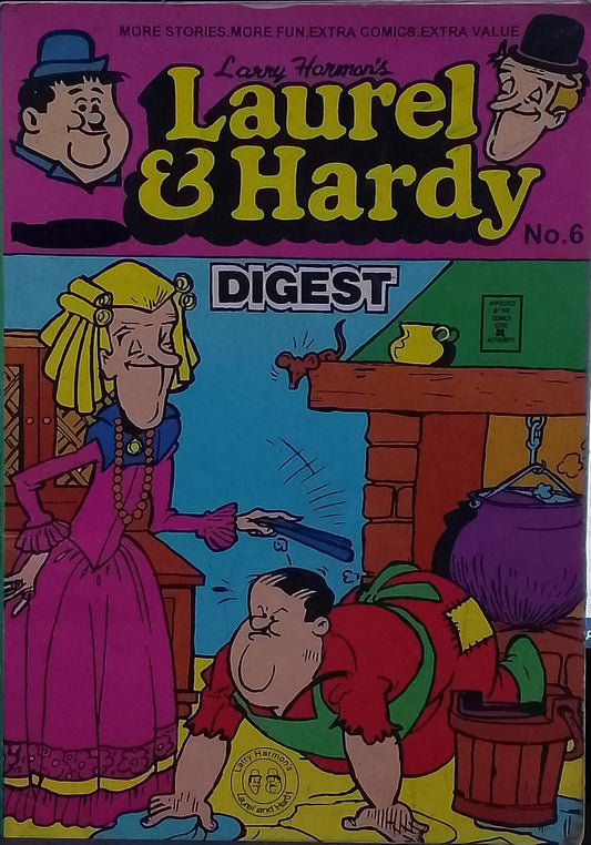 Laurel & Hardy Digest No 6  [Graphic novel]