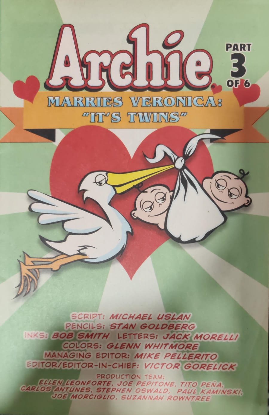 Archie marries veronica: Its Twins -part 3 of 6 [graphic novel ...