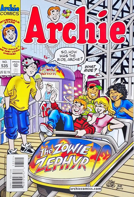 Archie Comics Riverdale Stars No. 535 The Zowie Zephyr [rare books]
