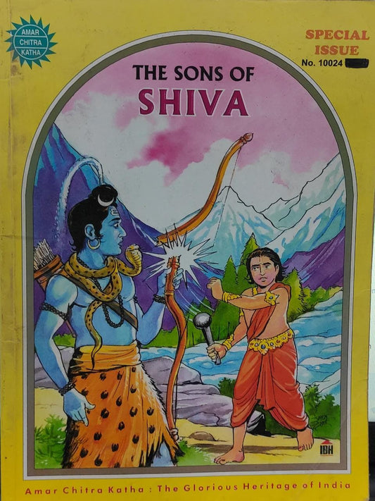 THE SONS OF SHIVA SPECIAL ISSUE NO.10024 (Amar Chitra Katha) [GRAPHIC NOVEL]