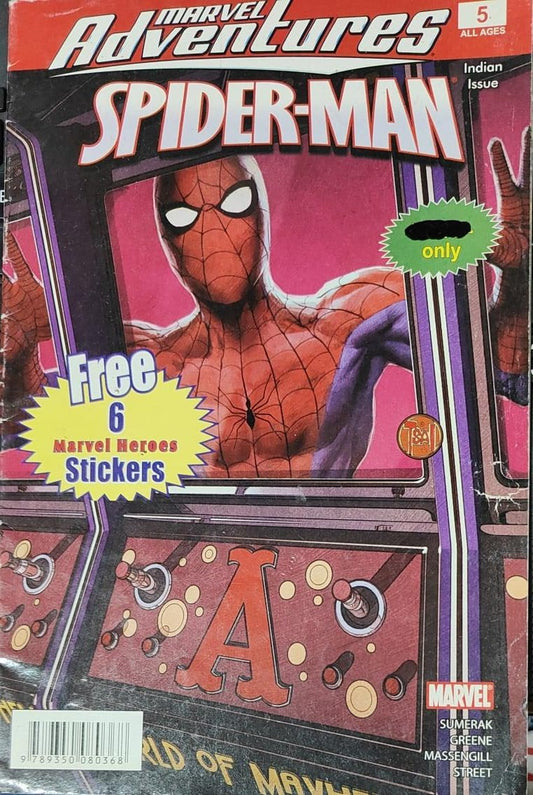 Marvel Adventures Spider 5 Sumerak Greene Massengill Street [comics] [rare books]